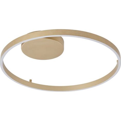 [NEUWERTIG] B-Ware Lucande Deckenleuchte Deckenlampe LED Smart gold Fernbedienung Tuya Aluminium (1/2)