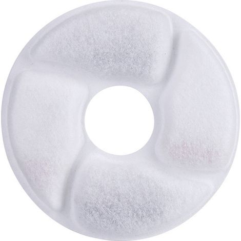 Cartouche pour distributeur d'eau intelligent pour animaux de compagnie, cartouche pour distributeur d'eau, filtre à circulation automatique cartouche de filtre à charbon actif pour distributeur d'eau (1/5)