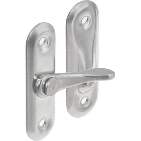 Fermeture de porte H62,5 / l19 mm. inox A2 (1/2)