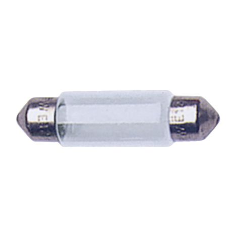 10 Ampoules Navettes T11x41 - 12V 10W 2800K 41mm (1/2)