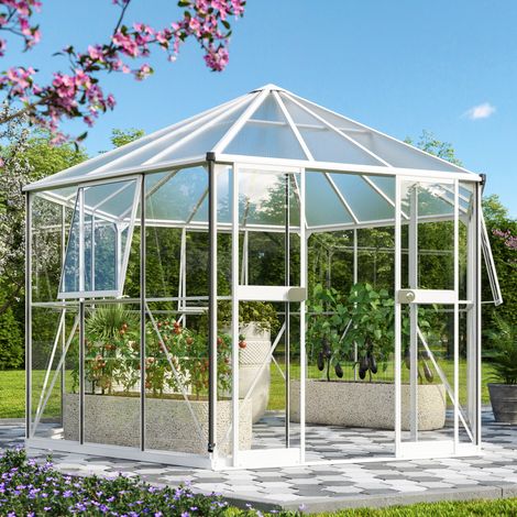 Vitavia Gewächshaus "Galaxis 9000", weiß (1/5)