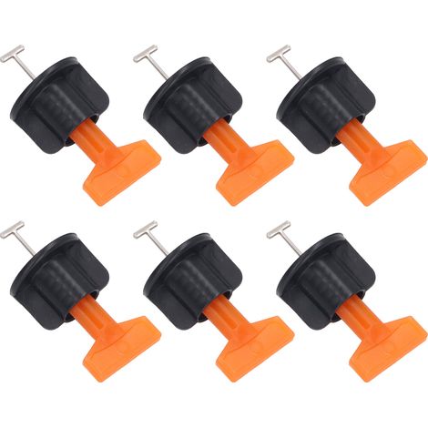 100 Pcs Kit Niveau Carrelage, Écarteurs et Niveleurs Sol Mur, Outil de Positionnement et Réglage pour Dalles (1/5)