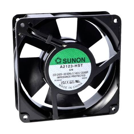 Sunon A2123-HBL.7.GN ventilador axial negro 120x120x38 mm