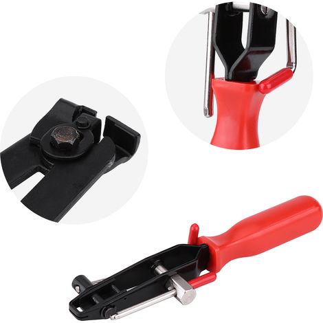 Pince à collier de serrage universelle pour soufflets de cardan CV, jeu d'outils de bridage en acier trempé, type oreille, robuste (1/4)