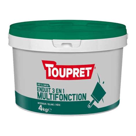 Toupret Multifonctions 3en1 Enduit Multifonction Intérieur 3-en-1 - Toupret