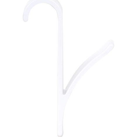 Crochet porte serviette x2 blanc - MSV