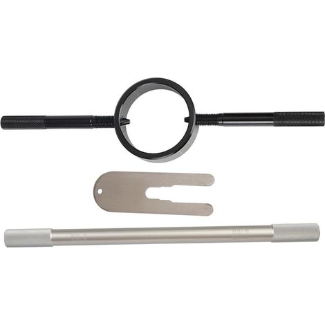 Ensemble d'outils de compresseur de ressort de fourche de moto - Poignée ergonomique pour la plupart des fourches de vélo de rue à l'envers (1/5)