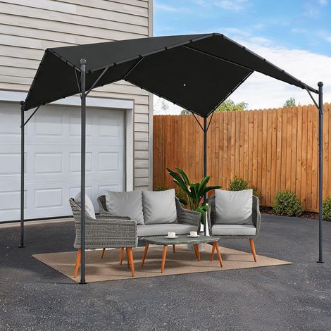 Tonnelle de jardin en metall Polyester 300 x 300 x 280 cm (1/5)