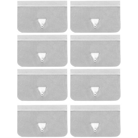 DEESSE SHOP-Canal de déflecteur de pluie et de vent universel pour voiture, ensemble de clips de retenue de fixation en acier inoxydable (8 pièces). (1/5)