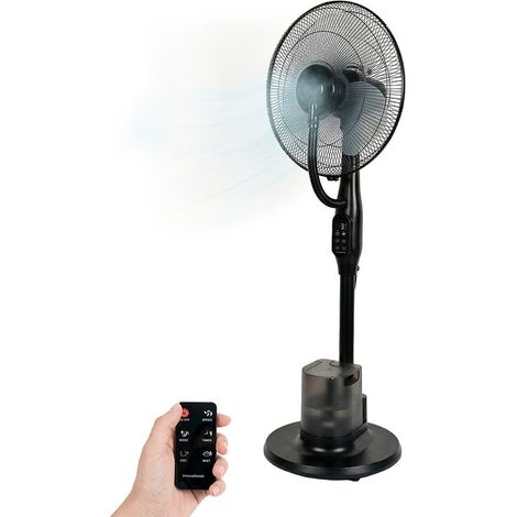 Ventilateur Brumisateur Sur Pied 90w Noir — Innovagoods (1/5)