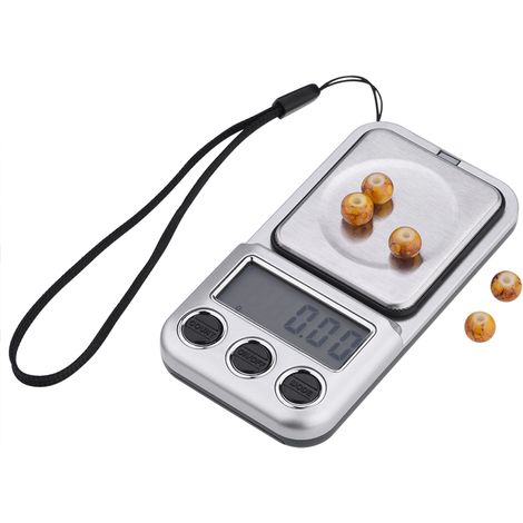 Mini balance électronique numérique portable LCD de poche, 600 g, haute précision, pour bijoux et or (1/5)