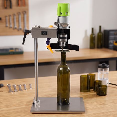 Coupe-bouteille électrique en verre - Machine de découpe électrique pour diverses bouteilles de vin - Décoration créative (1/5)
