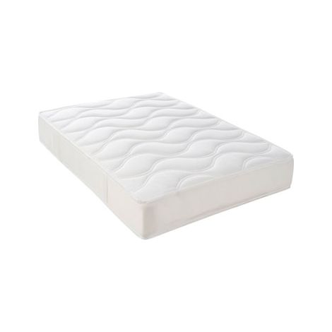 Matelas latex confort 160x200 cm – Épaisseur 18 cm – 5 zones de confort – Soutien ferme – Coutil stretch 100% polyester – Idliterie (1/2)