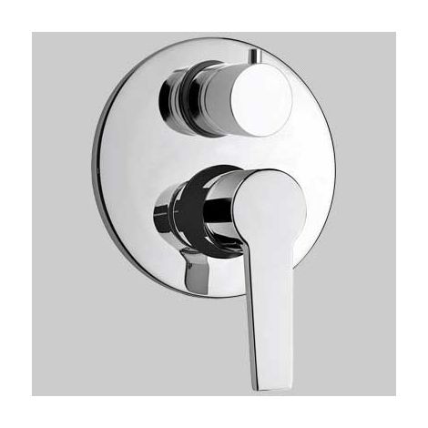MONOCOMANDO DOCCIA INCASSO CON DEVIATORE LE MANS  Cromo     PAINI