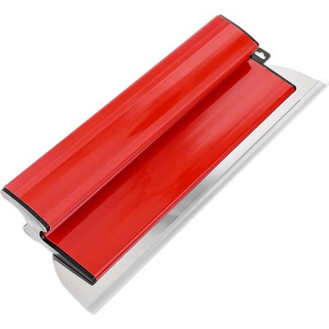Spatola per intonaco, spatola per intonaco in acciaio inox da 40 cm, raschietto professionale per cartongesso, con manico a Z per utensili da intonacatore per intonacatura di soffitti e pareti