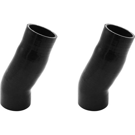 2 durites en silicone pour refroidisseur d'air de suralimentation (EGR) d'intercooler/turbo TDCi (référence 1167799401) pour BMW Série 5 E60 E61 530D 525D (1/5)