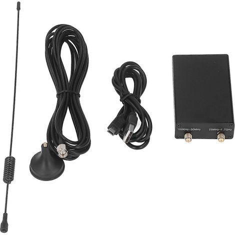 100 kHz–1,7 GHz Vollband-Radioempfänger-Kit mit AM, FM, CW, DSB und LSB, USB-Empfänger und Signalantenne