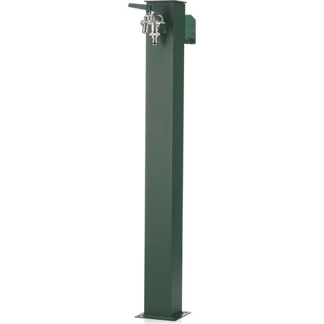 Fontana da Giardino con Doppio Rubinetto Belfer 42/QRR Verde (1/8)