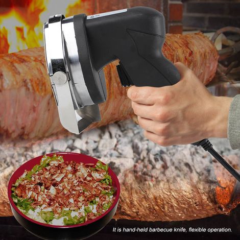 Elektrisches Kebabmesser, Fleischschneidewerkzeug, gewerbliches Kebab-Rad, Klingenscheibe, Schneidemaschine (1/5)