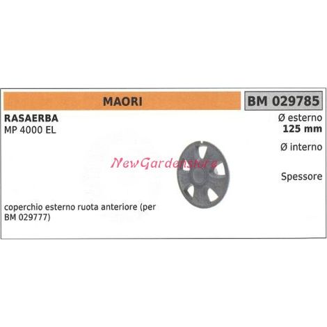 Coperchio ruota KEYMA rasaerba tosaerba tagliaerba YT 5110 029785