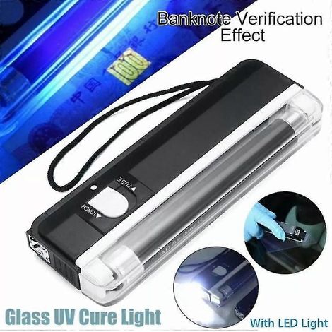 Lampe UV de polymérisation pour vitres de voiture, lampe de détection de billets, pour la réparation de pare-brise et le durcissement de résine. (1/5)