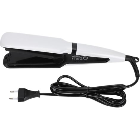 Fer à lisser et boucler LCD 2 en 1, température réglable, prise UE 100-240V, outil de coiffure professionnel (1/5)