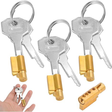 3 Pièces Serrures à Trou De Serrure, Serrure De Porte De Chambre (1/5)