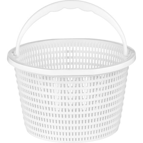 Skimmer Basket 20 cm for Buried Pools Filter Basket Lightweight and Compact Handle Compatible with 2 Filtration and Cleaning Accessories (1/5)