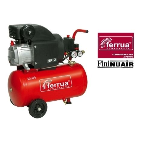 Compressore 24lt. ad olio Ferrua by FiniNuair - RC2/24