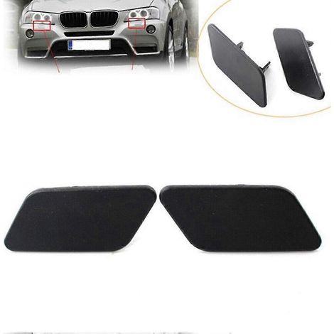 Tapa de boquilla del lavafaros delantero del coche 51117212953 51117212954 para BMW X3 F25 2010-2014
