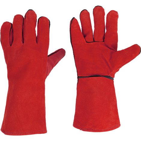 Gants de soudage, gants isolants thermiques, gants en cuir résistants aux hautes températures, gants pour le camping, les pique-niques, les barbecues, la cuisine, la pâtisserie, la manipulation d'anim (1/5)