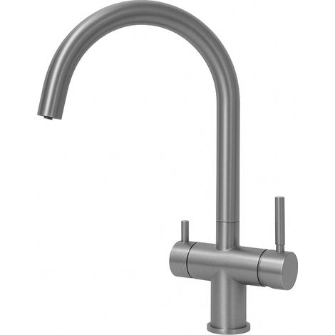 Shurity 412 Rubinetto da Cucina 4 Vie in Acciaio inox Grigio (1/2)