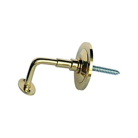 Supporto per ringhiera in ottone lucido EDM