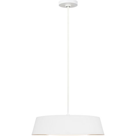 Lampada a sospensione Elstead Asher a 5 luci, bianco opaco, E14 (1/4)