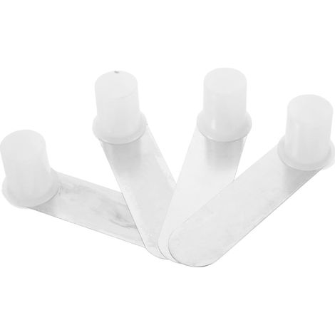 GANAZONO Lot de 4 supports moustiquaire, en acier inoxydable (1/5)