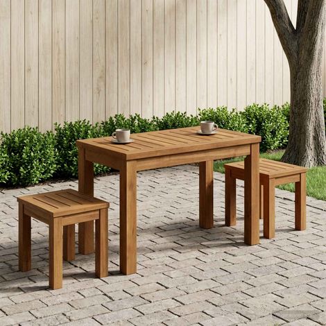 vidaXL Mesa de centro Natural 60,5 x 30 x 36 cm (1/5)