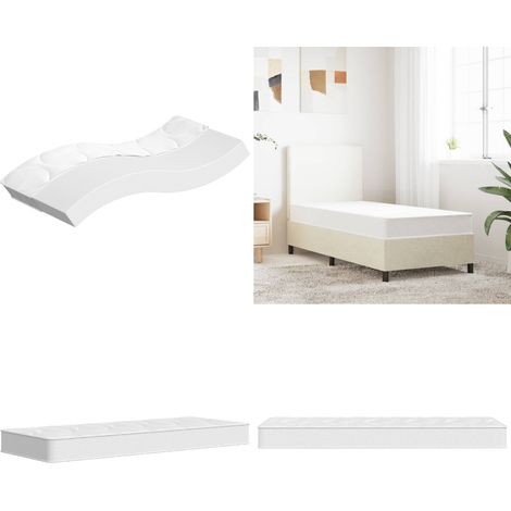 Matelas à ressorts bonnell moyen 90x190 cm - Matelas À Ressorts - Matelas Bonnell - Matelas Confortable - Matelas Double Personne - Literie - Home & Living (1/5)