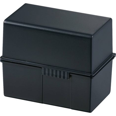 HAN 976-13 Boîte à fiches noir nombre maximum de cartes: 400 cartes A6 horizontal (1/3)