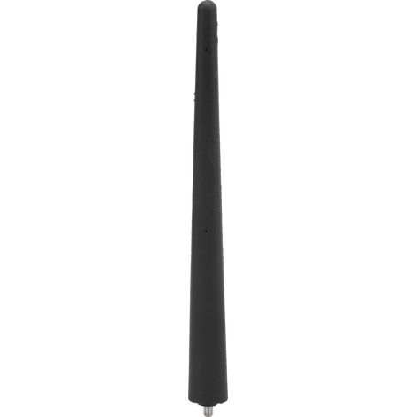 courte de voiture 200 mm 7 87 pouces mât en caoutchouc noir (1/5)