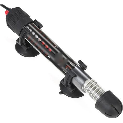 Résistance chauffante submersible pour aquarium en verre, réglage de la température, 50 W/300 W (1/2)