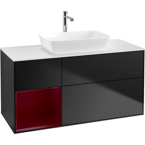 Villeroy & Boch F821HBPD Armoire sous-lavabo Finion F82 (1/2)
