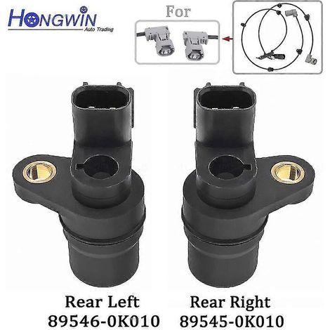 ABS-Raddrehzahlsensor hinten links/rechts 89546-0K010 89545-0K010 Passend für Toyota T100 Tundra Tacoma 1995-2006 Hilux 89546-0K040 895460K010 – hinten rechts und links (1/4)