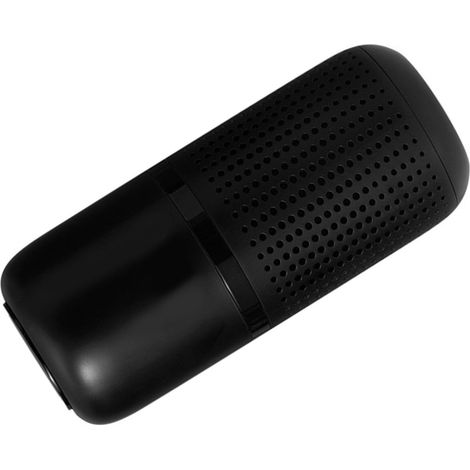 Purificateur d'air pour voiture, ion négatif, nettoyage en profondeur, élimination des odeurs, mini-appareil de filtration d'air avec tablette d'aromathérapie pour odeurs de fumée et noir (1/5)