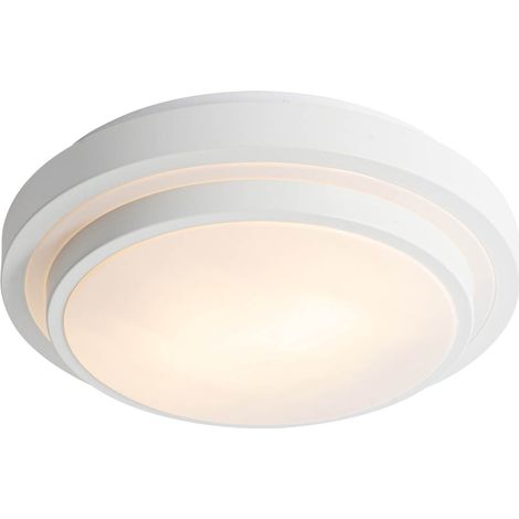 Moderne Deckenleuchte weiß 35 cm IP44 - Walden