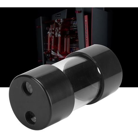 100 mm zylindrischer, transparenter Wasserbehälter für PC-Kühlung, langlebig und attraktiv