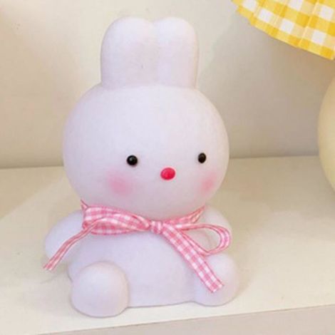 Mini Veilleuse Lapin pour Chambre Enfant, Lampe de Chevet Animaux Mignons, Décoration Intérieure, Cadeau Anniversaire (1/5)