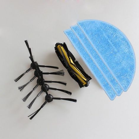 Cloth1de balai franges de nettoyage et Agitateur Brosse et brosse latrale kit pour iLife V7CHUWI V7Aspirateur Robot CHUWI iLife V7 (1/5)