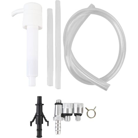 Pompa dell'olio per ingranaggi dell'unità inferiore per bottiglie da un litro standard Adattatori da 8 mm 10 mm 3/8 pollici Unità fuoribordo marine (1/4)