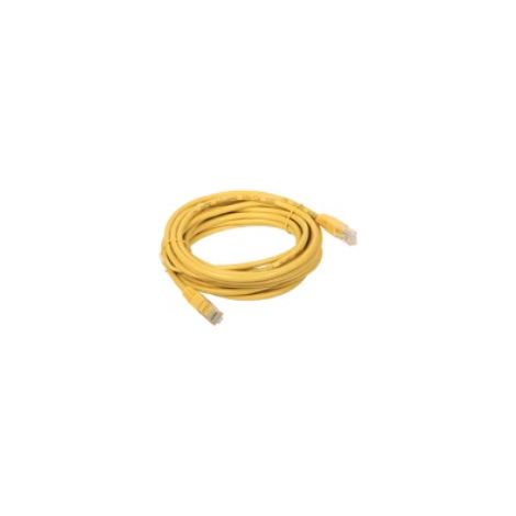A-LAN KKU5ZOL0.5 - Netzwerkkabel (0,5 m, Cat5e, U/UTP (UTP), RJ-45, RJ-45, Gelb)