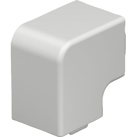OBO Bettermann Flachwinkelhaube WDK/HF 40040, 40x40mm, Lichtgrau (1/5)